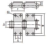 S Type Agricultural Chain S88K2F1 S62K2F1