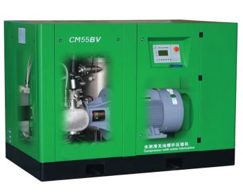 CM/BV Series Frequency Conversion Water Lubrication Oil-free Screw Air Compressor