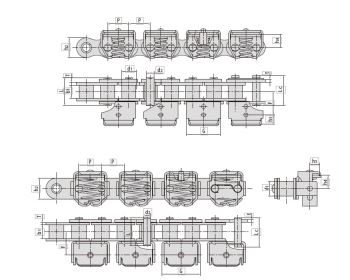 Grip Chains 08BSSF32 10B-GC