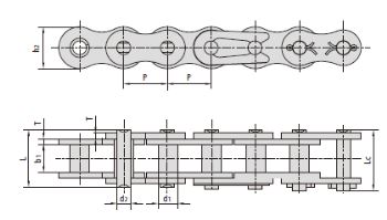 Rollerless Hoisting Chains 45-1 55-1 65-1 85-1 105-1 125-1 145-1 165-1