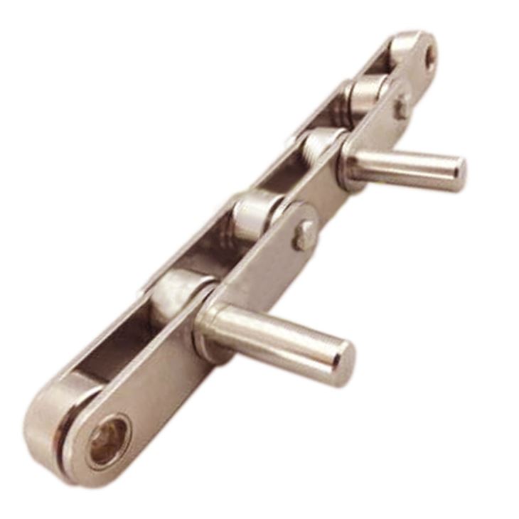 Stainless Steel Double Pitch Conveyor Chains With Extended Pins C2040SS